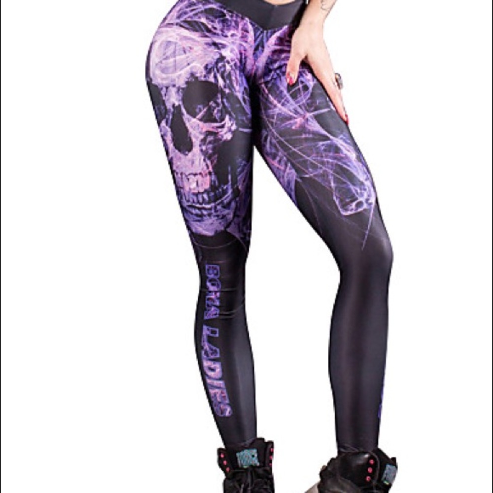 Skull leggings